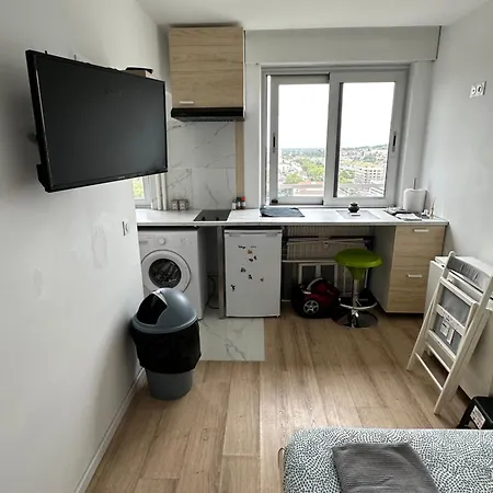 Le Wilson En Face De La Gare De Apartamento *